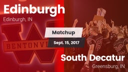 Matchup: Edinburgh vs. South Decatur  2017