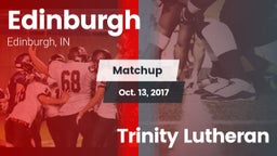 Matchup: Edinburgh vs. Trinity Lutheran  2017