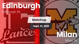 Matchup: Edinburgh vs. Milan  2018