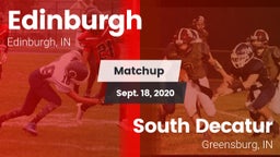 Matchup: Edinburgh vs. South Decatur  2020