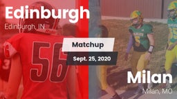 Matchup: Edinburgh vs. Milan  2020