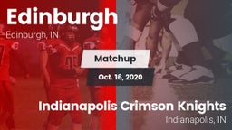 Matchup: Edinburgh vs. Indianapolis Crimson Knights 2020