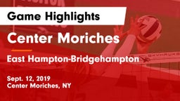 Center Moriches  vs East Hampton-Bridgehampton Game Highlights - Sept. 12, 2019