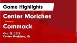 Center Moriches  vs Commack Game Highlights - Oct. 28, 2021