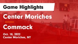 Center Moriches  vs Commack  Game Highlights - Oct. 18, 2022