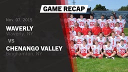 Recap: Waverly  vs. Chenango Valley  2015