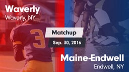 Matchup: Waverly vs. Maine-Endwell  2016