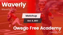 Matchup: Waverly High vs. Owego Free Academy  2017