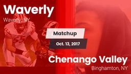 Matchup: Waverly High vs. Chenango Valley  2017