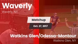 Matchup: Waverly High vs. Watkins Glen/Odessa-Montour 2017