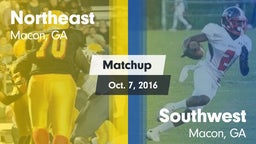 Matchup: Northeast vs. Southwest  2016