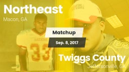 Matchup: Northeast vs. Twiggs County  2017