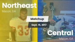 Matchup: Northeast vs. Central  2017