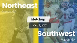 Matchup: Northeast vs. Southwest  2017