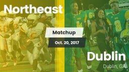 Matchup: Northeast vs. Dublin  2017