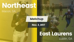Matchup: Northeast vs. East Laurens  2017