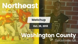 Matchup: Northeast vs. Washington County  2018