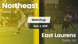 Matchup: Northeast vs. East Laurens  2018
