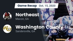 Recap: Northeast  vs. Washington County  2020