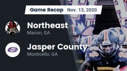 Recap: Northeast  vs. Jasper County  2020