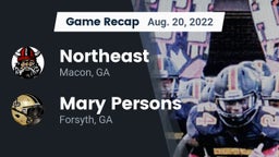 Recap: Northeast  vs. Mary Persons  2022