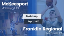 Matchup: McKeesport vs. Franklin Regional  2017