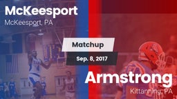 Matchup: McKeesport vs. Armstrong  2017