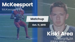 Matchup: McKeesport vs. Kiski Area  2019