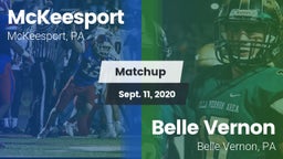 Matchup: McKeesport vs. Belle Vernon  2020
