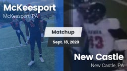Matchup: McKeesport vs. New Castle  2020