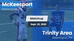 Matchup: McKeesport vs. Trinity Area  2020