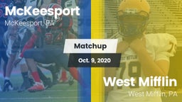 Matchup: McKeesport vs. West Mifflin  2020