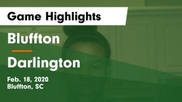 Bluffton  vs Darlington Game Highlights - Feb. 18, 2020