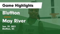 Bluffton  vs May River  Game Highlights - Jan. 29, 2021