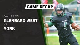 Recap: Glenbard West  vs. York  2015