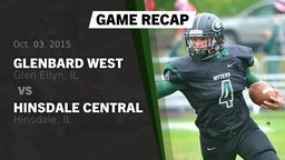 Recap: Glenbard West  vs. Hinsdale Central  2015