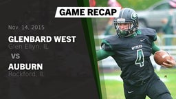 Recap: Glenbard West  vs. Auburn  2015