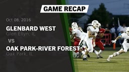 Recap: Glenbard West  vs. Oak Park-River Forest  2016