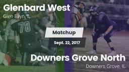 Matchup: Glenbard West High vs. Downers Grove North 2017