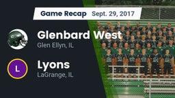 Recap: Glenbard West  vs. Lyons  2017