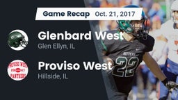 Recap: Glenbard West  vs. Proviso West  2017