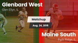 Matchup: Glenbard West High vs. Maine South  2018