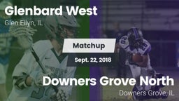 Matchup: Glenbard West High vs. Downers Grove North 2018