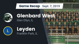 Recap: Glenbard West  vs. Leyden  2019
