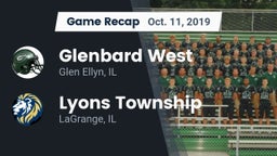 Recap: Glenbard West  vs. Lyons Township  2019