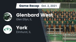 Recap: Glenbard West  vs. York  2021
