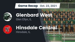Recap: Glenbard West  vs. Hinsdale Central  2021