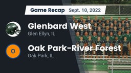 Recap: Glenbard West  vs. Oak Park-River Forest  2022