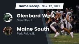 Recap: Glenbard West  vs. Maine South  2022