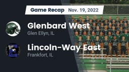 Recap: Glenbard West  vs. Lincoln-Way East  2022
